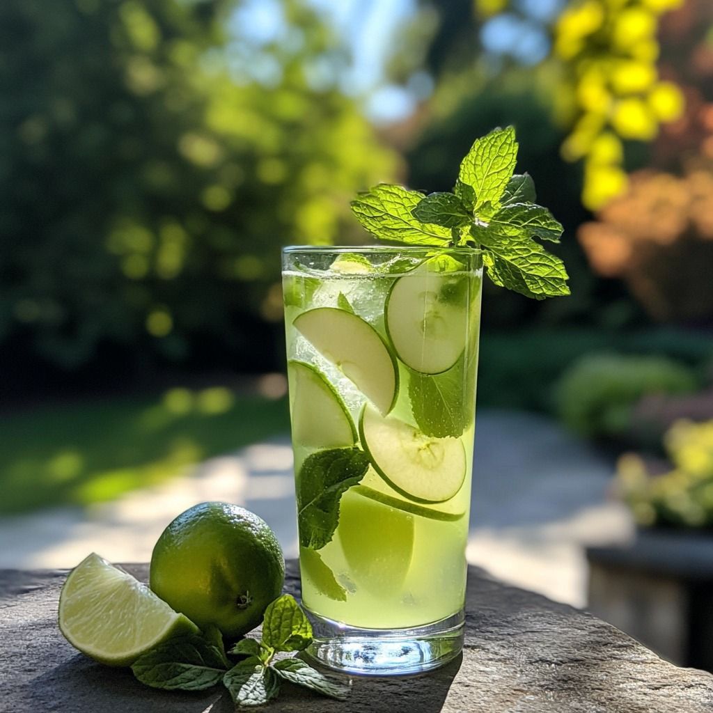 Green Lime and Mint tea