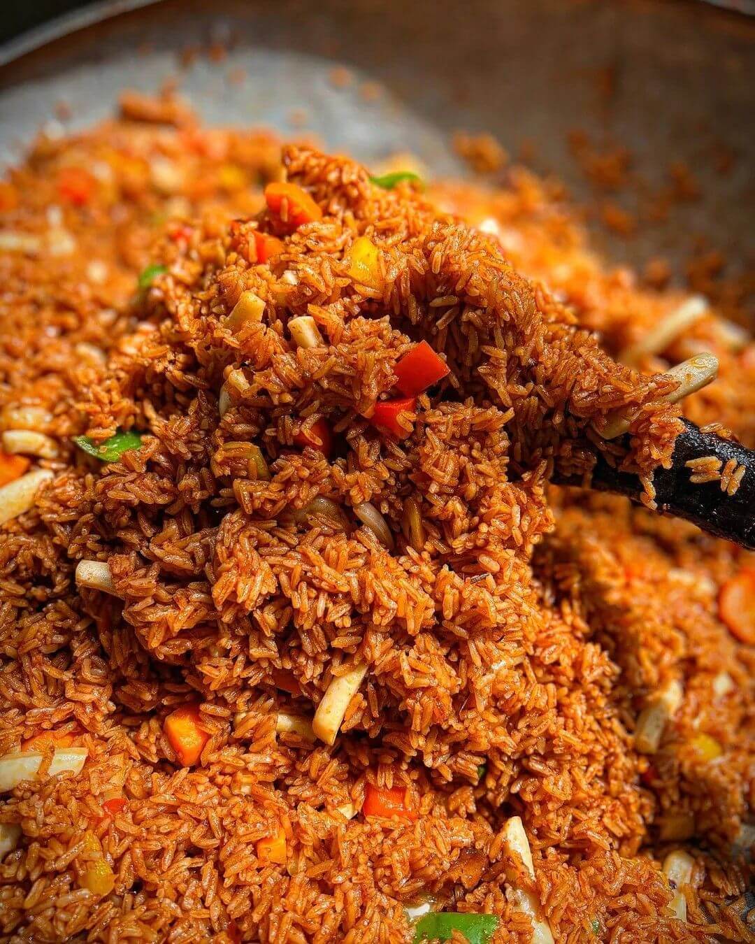 Jollof rice and Protein